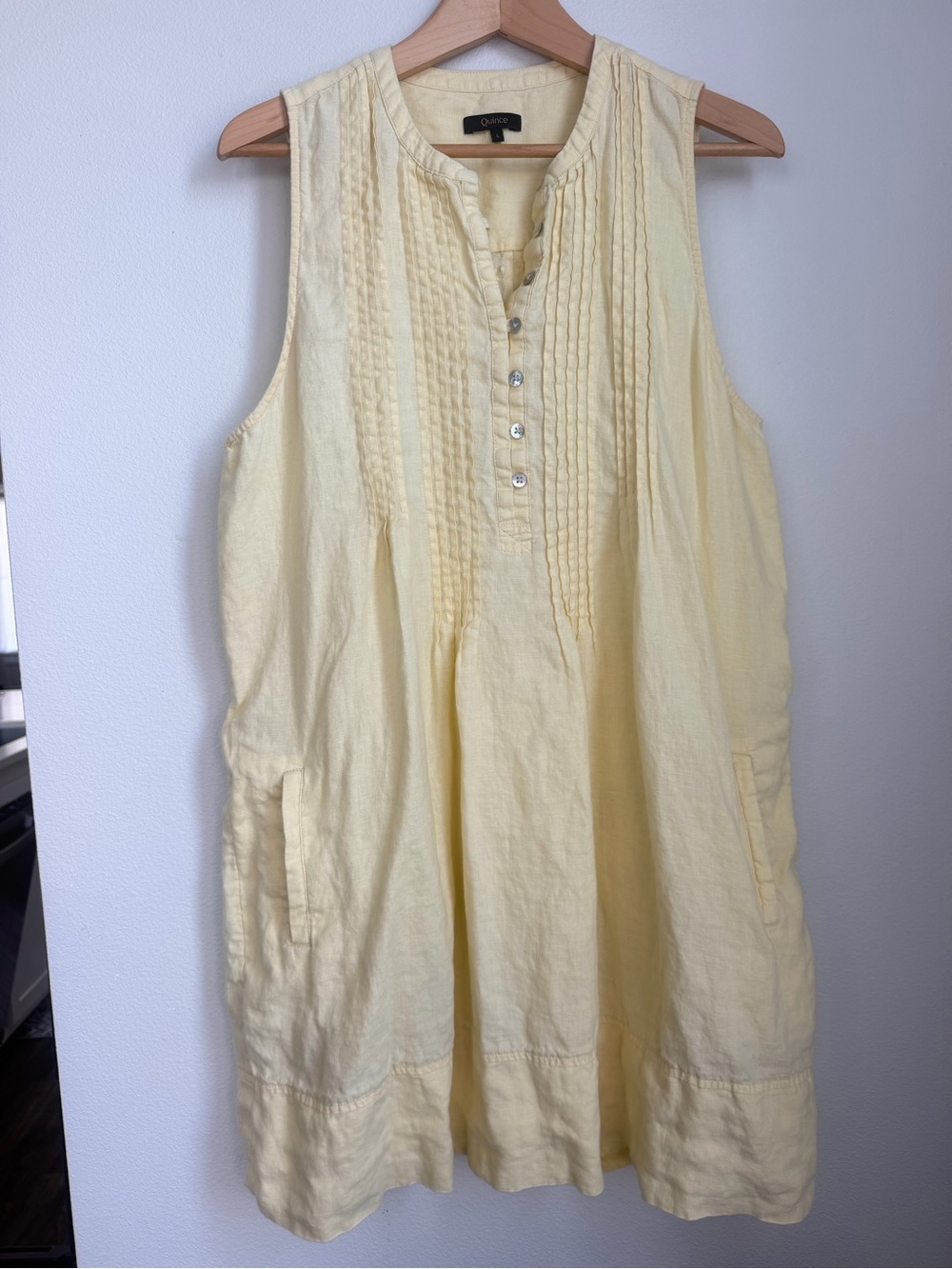 Quince 100% linen Dress